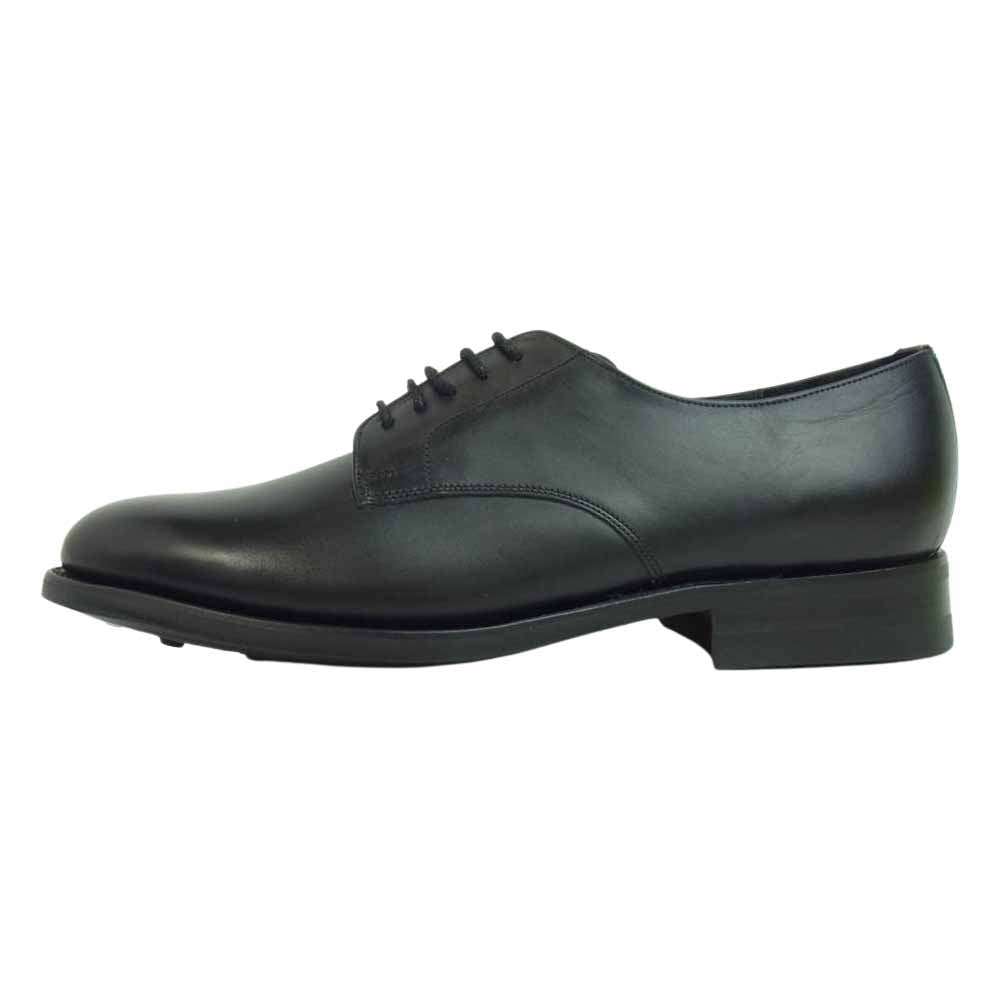バーカー 4476DW10 DERBY ダービー ダイナイトソール ブラックカーフ ビジネス シューズ UK7.5 ブラック系 UK7.5【極上美品】【中古】