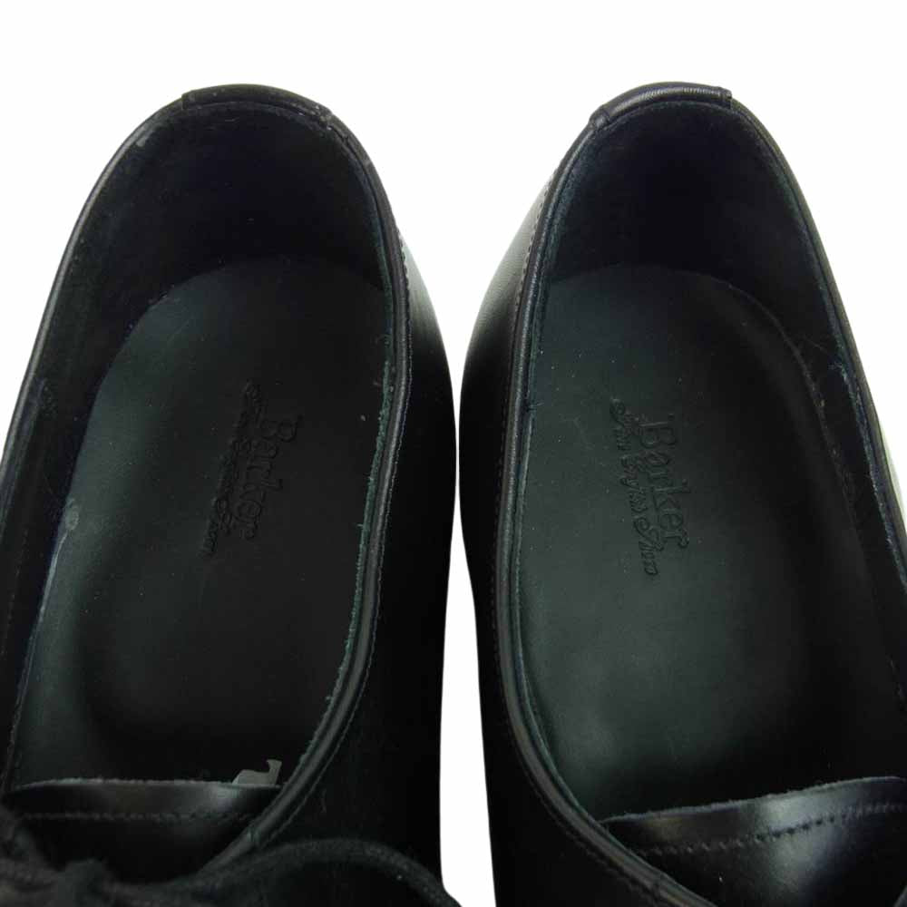 バーカー 4476DW10 DERBY ダービー ダイナイトソール ブラックカーフ ビジネス シューズ UK7.5 ブラック系 UK7.5【極上美品】【中古】