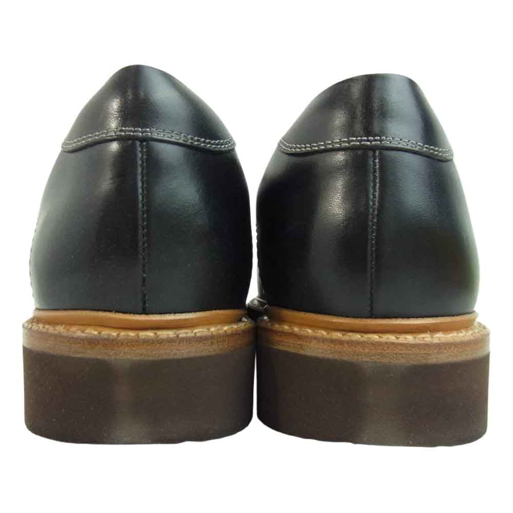 JALAN SRIWIJAYA ジャランスリウァヤ 210306 INTELLIGENCE SHOES インテリジェンス レザー シューズ UK8 ブラック系 UK8【極上美品】【中古】