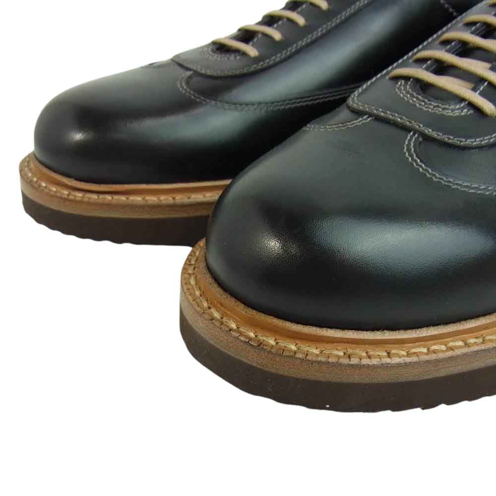 JALAN SRIWIJAYA ジャランスリウァヤ 210306 INTELLIGENCE SHOES インテリジェンス レザー シューズ UK8 ブラック系 UK8【極上美品】【中古】