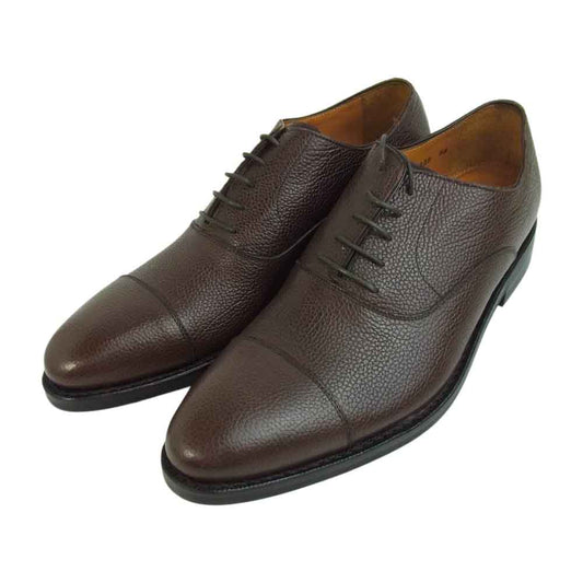 JALAN SRIWIJAYA ジャランスリウァヤ 98321 キャップトゥ ダイナイトソール ビジネスシューズ UK9.5 ブラウン系 UK9.5【極上美品】【中古】