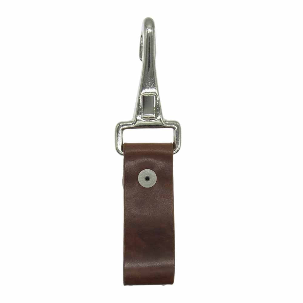 THE FLAT HEAD ザフラットヘッド スタッズ キーループ キーホルダー シルバー系【中古】