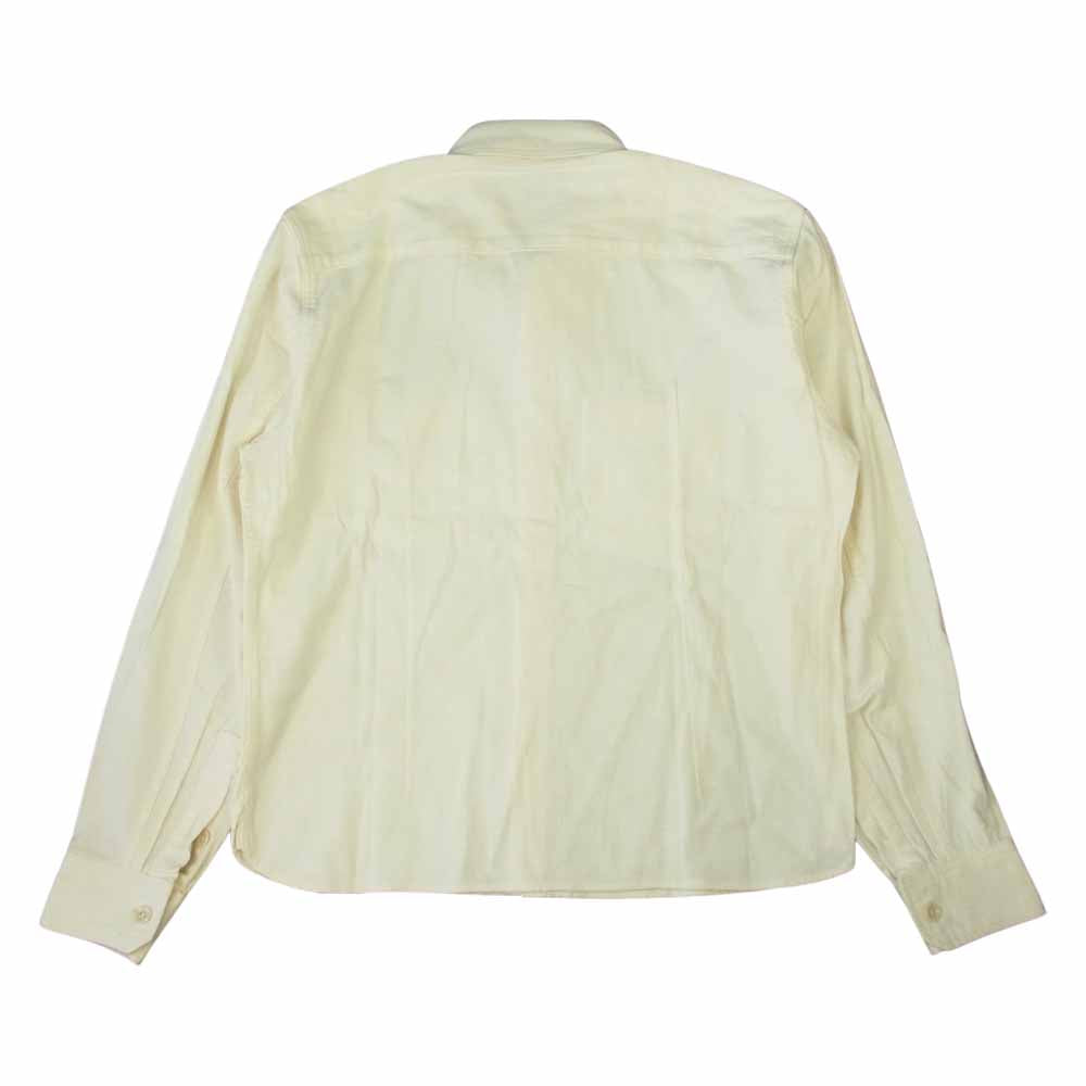 R.J.B アールジェイビー ワークシャツ ホワイト系 36【中古】