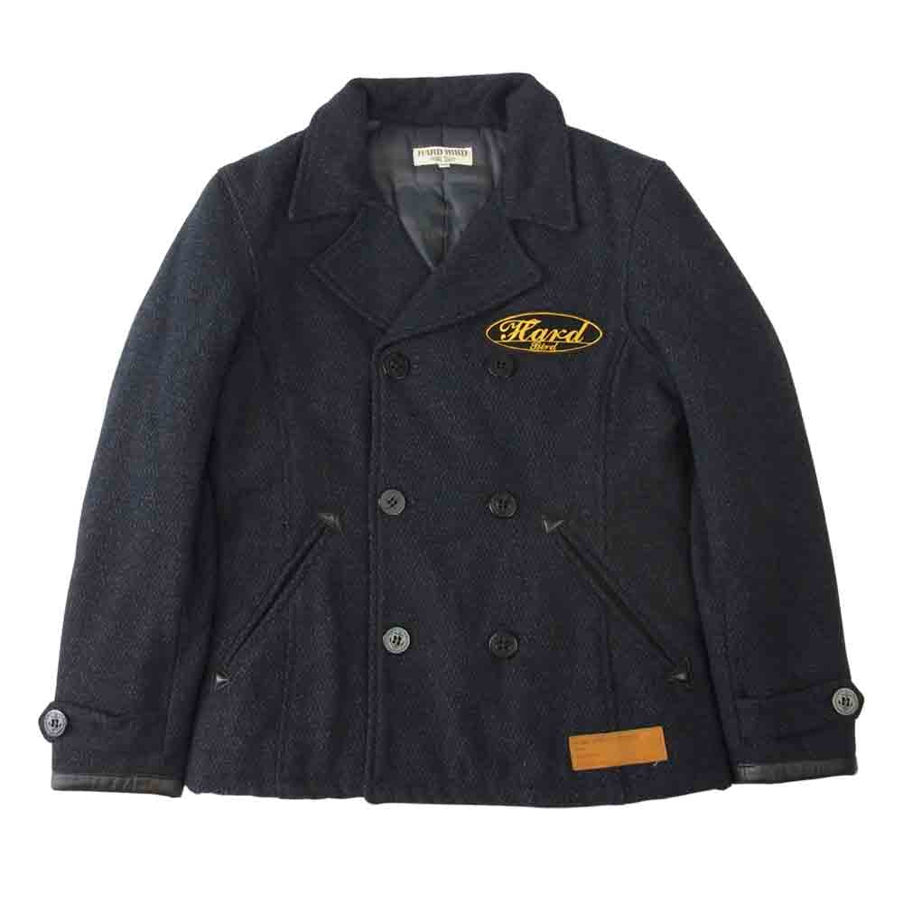 THE FLAT HEAD ザフラットヘッド HARD BIRD ハードバード Pコート 中綿 ジャケット ネイビー系 36【中古】