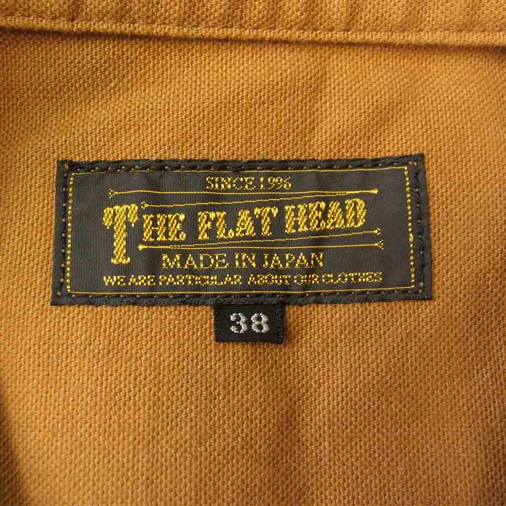THE FLAT HEAD ザフラットヘッド ダック ジャケット ブラウン系 38【中古】
