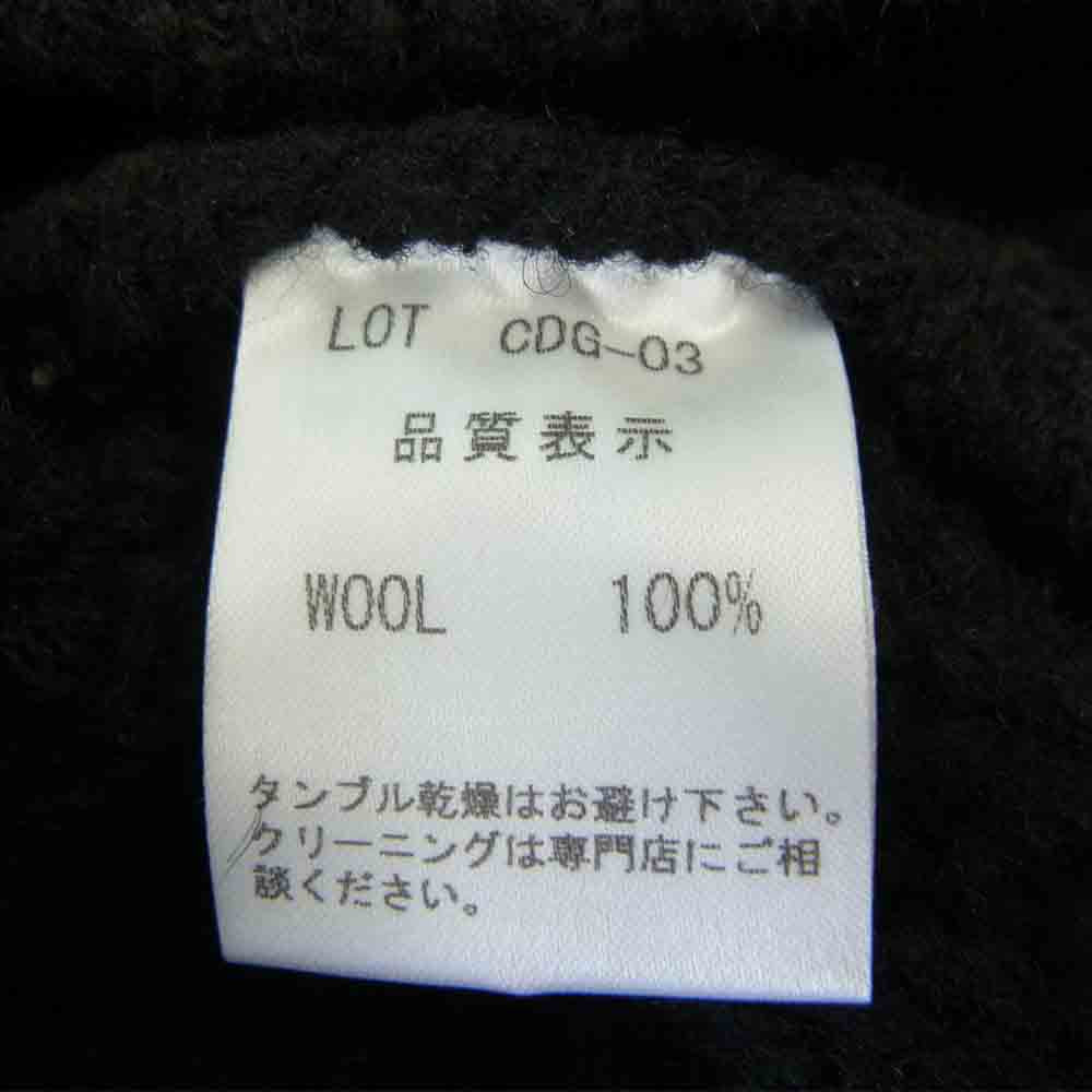 THE FLAT HEAD ザフラットヘッド フラットヘッド  ショールカラー ケーブル カーディガン  ブラック系 M【中古】