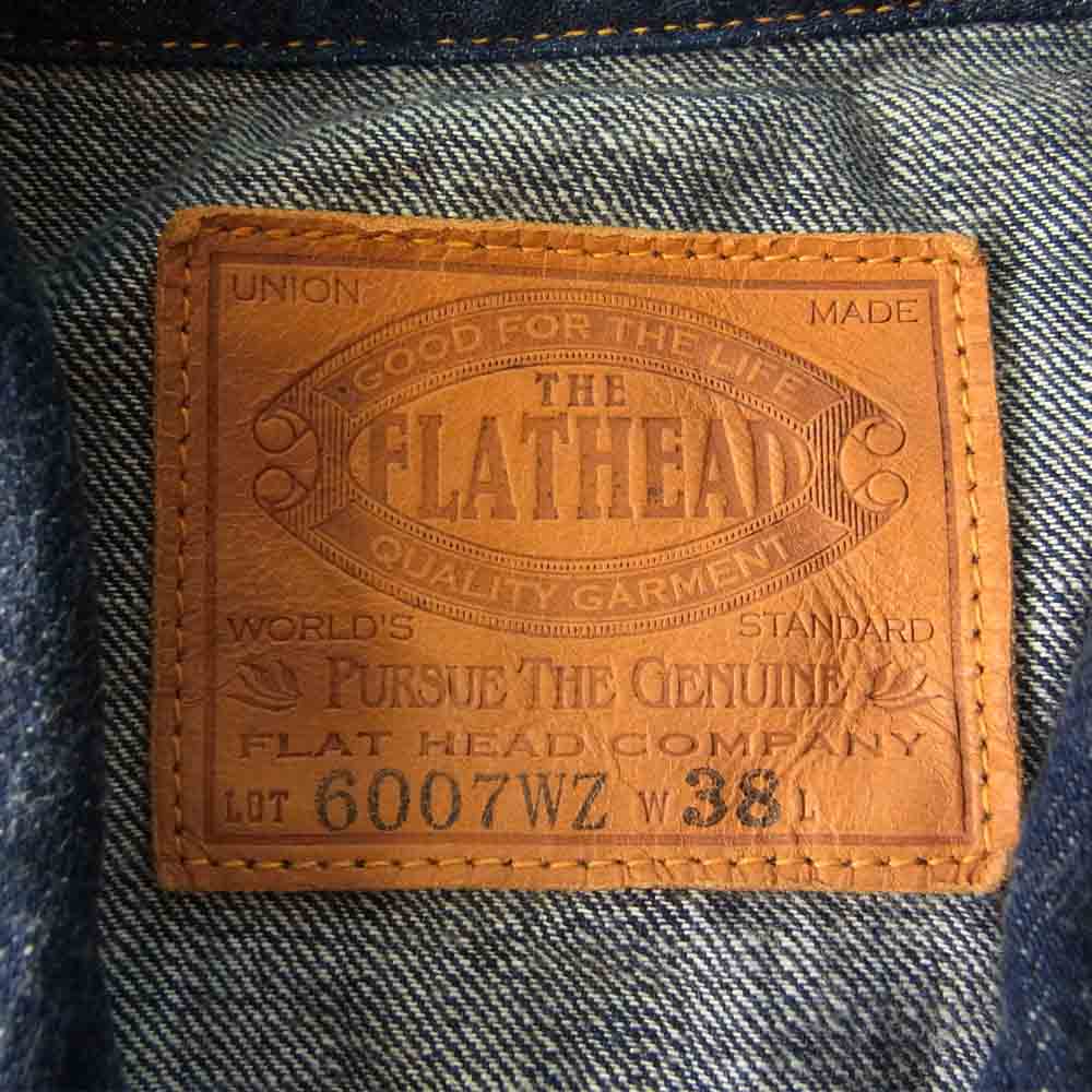 THE FLAT HEAD ザフラットヘッド 6007WZ フルジップ デニム ジャケット