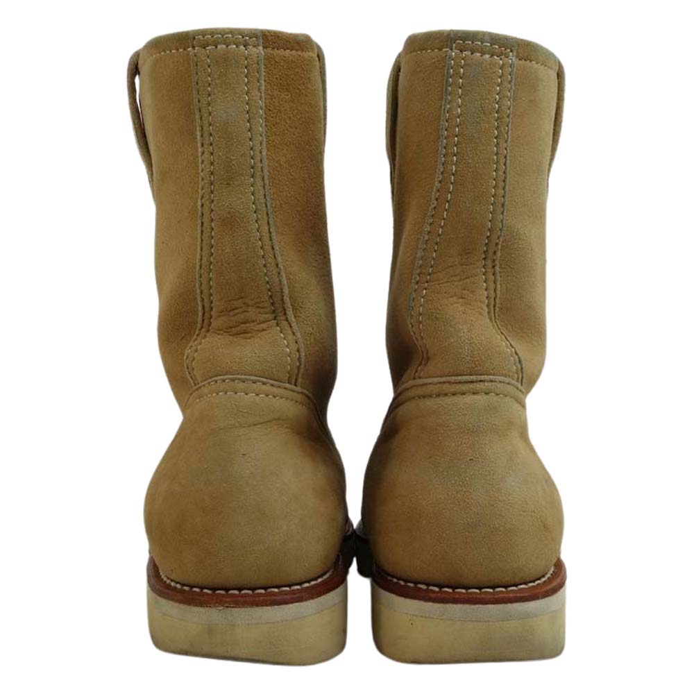 THE FLAT HEAD ザフラットヘッド スエード ペコス ブーツ ブラウン系 25 1/2【中古】