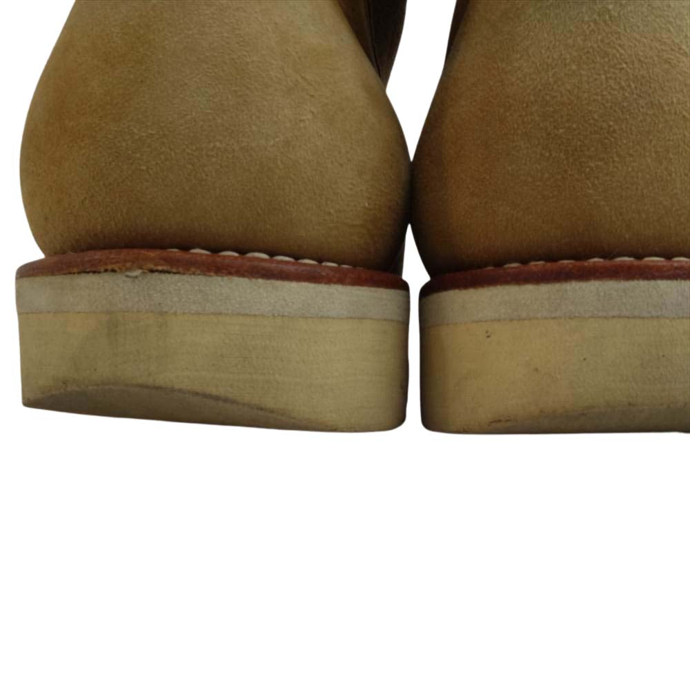 THE FLAT HEAD ザフラットヘッド スエード ペコス ブーツ ブラウン系 25 1/2【中古】