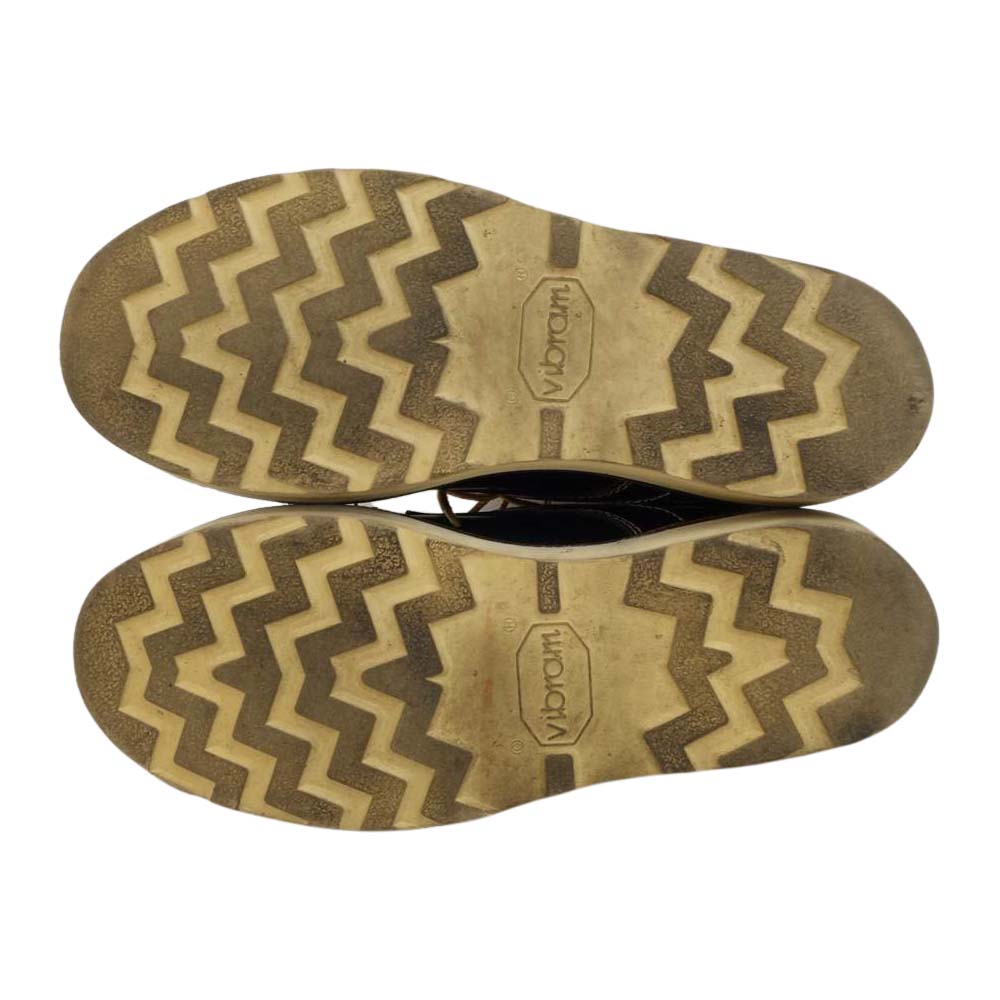 THE FLAT HEAD ザフラットヘッド レースアップ ワーク ブーツ ブラック系 26cm【中古】