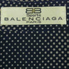 BALENCIAGA バレンシアガ グラデーション ドット 長袖 シャツ ブラック系 ベージュ系 L【中古】