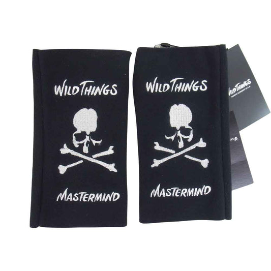 mastermind JAPAN マスターマインドジャパン WT21591KY-MM WILDTHINGS POLARTEC WIND fingerless ワイルドシングス ポーラテック フィンガーレス グローブ 手袋 ブラック系【美品】【中古】