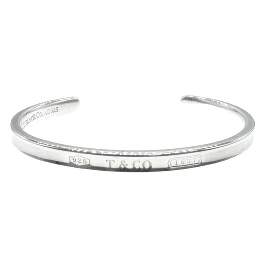 TIFFANY&Co. ティファニー 1873 ナロー バングル シルバー系【中古】