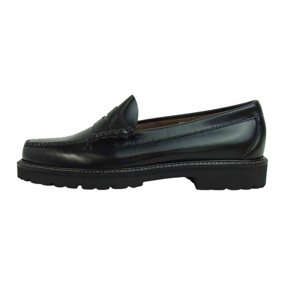 ジーエイチバス BA11510 WEEJUNS ウィージャンズ LOGAN PENNY ペニー ラーソン ローファー UK5.5 ブラック系 39.5【極上美品】【中古】