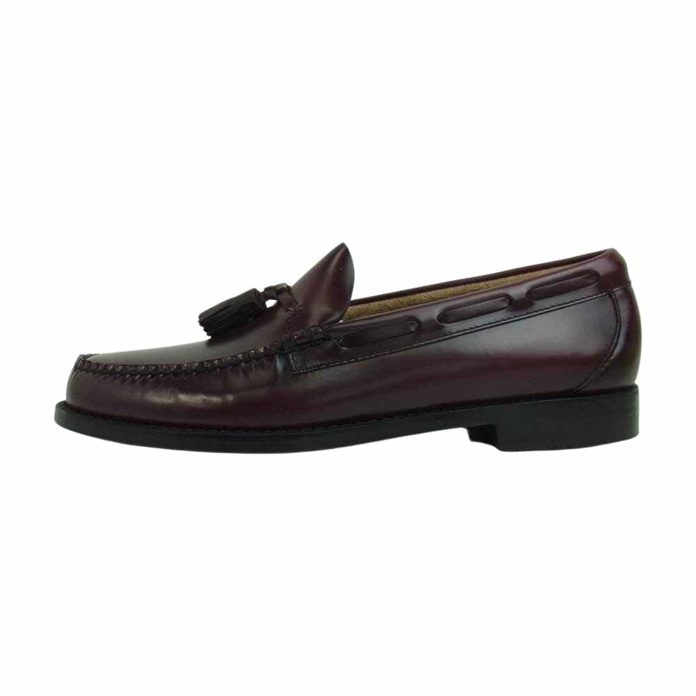 ジーエイチバス BA11015 WEEJUNS ウィージャンズ LARKIN MOC TASSEL ラーキン タッセル ローファー UK6.5 ダークブラウン系 40.5【極上美品】【中古】