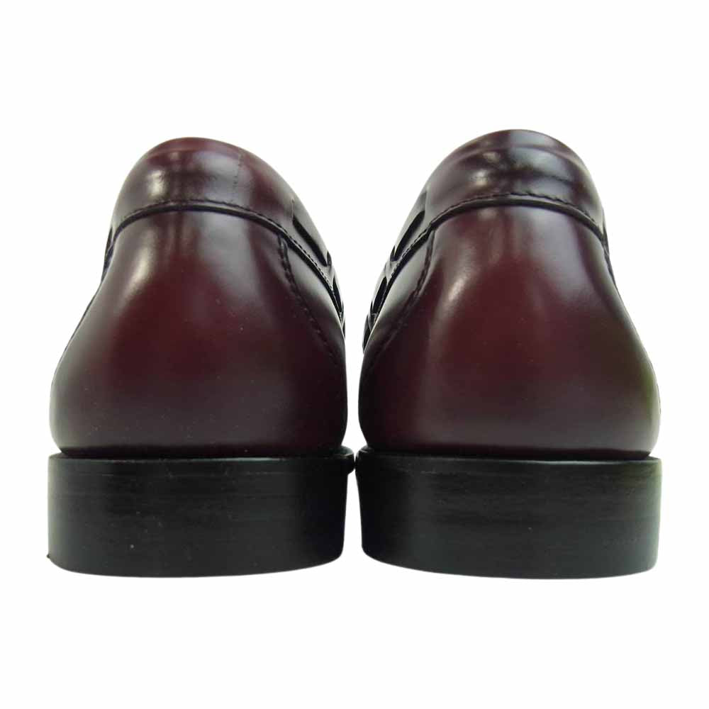 ジーエイチバス BA11015 WEEJUNS ウィージャンズ LARKIN MOC TASSEL ラーキン タッセル ローファー UK6.5 ダークブラウン系 40.5【極上美品】【中古】