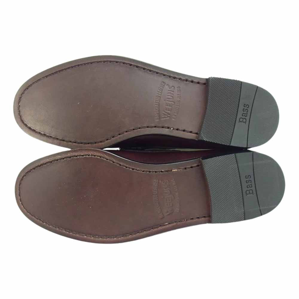 ジーエイチバス BA11015 WEEJUNS ウィージャンズ LARKIN MOC TASSEL ラーキン タッセル ローファー UK6.5 ダークブラウン系 40.5【極上美品】【中古】
