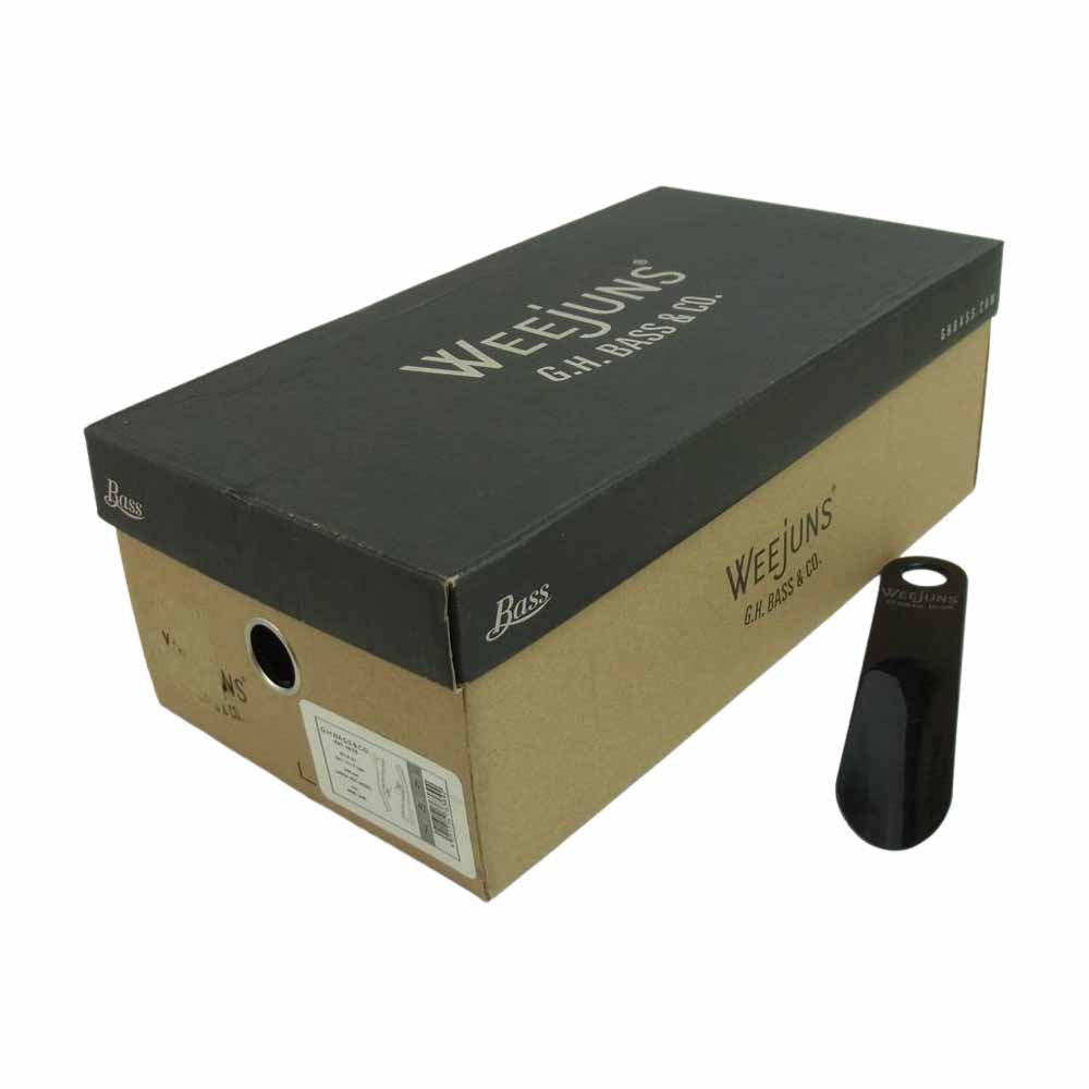 ジーエイチバス BA11015 WEEJUNS ウィージャンズ LARKIN MOC TASSEL ラーキン タッセル ローファー UK6 WINE LTHR UK6【極上美品】【中古】