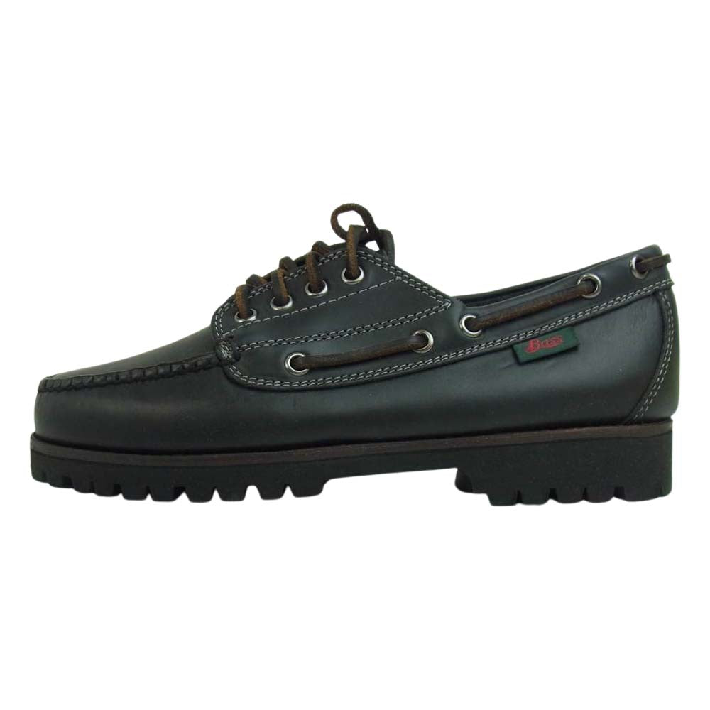 ジーエイチバス BA13011 WEEJUNS ウィージャンズ RANGER レンジャー レザー ローファー UK6 ブラック系 40【極上美品】【中古】