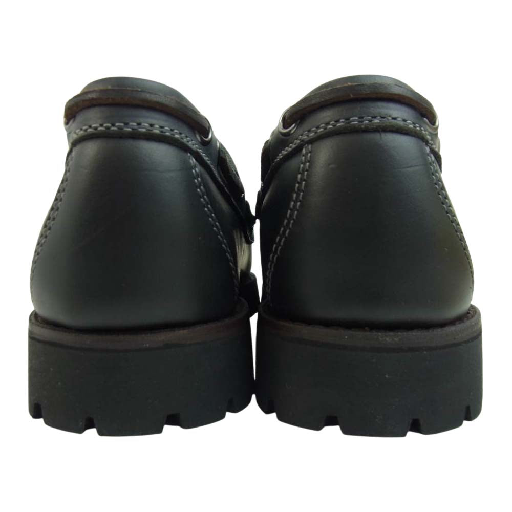 ジーエイチバス BA13011 WEEJUNS ウィージャンズ RANGER レンジャー レザー ローファー UK6 ブラック系 40【極上美品】【中古】