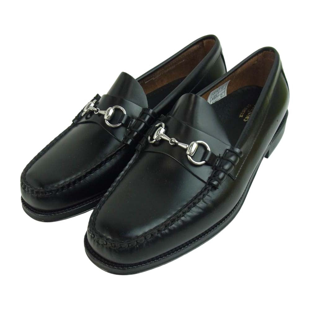 ジーエイチバス BA11775 WEEJUNS ウィージャンズ EASY リンカーン モック ビット ローファー UK8.5 ブラック系 42.5【極上美品】【中古】
