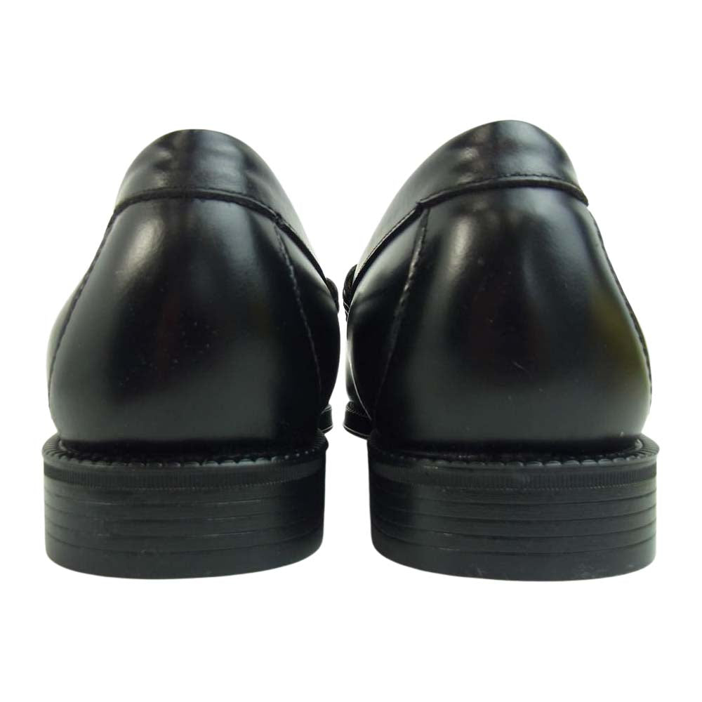 ジーエイチバス BA11775 WEEJUNS ウィージャンズ EASY リンカーン モック ビット ローファー UK8.5 ブラック系 42.5【極上美品】【中古】
