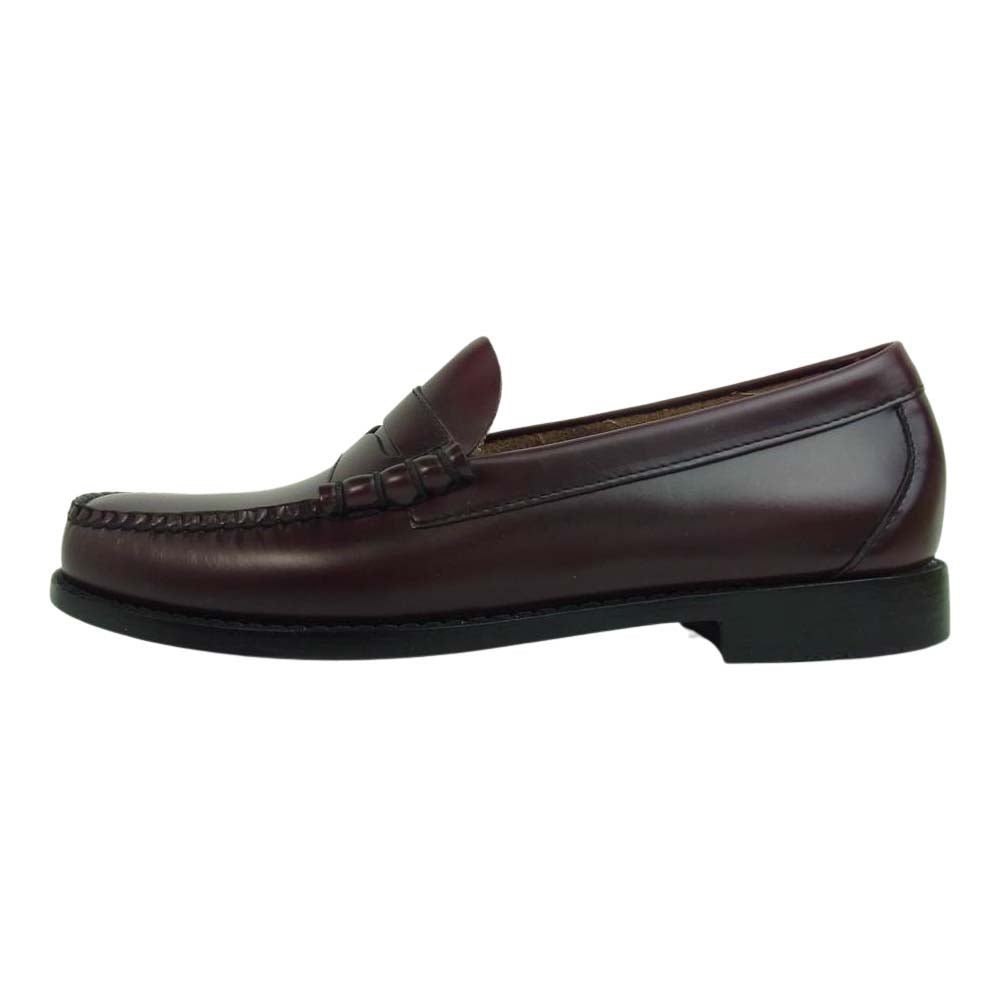 ジーエイチバス BA11010 WEEJUNS ウィージャンズ LARSON PENNY ペニー ラーソン ローファー UK7 ワインレッド系 UK7【極上美品】【中古】