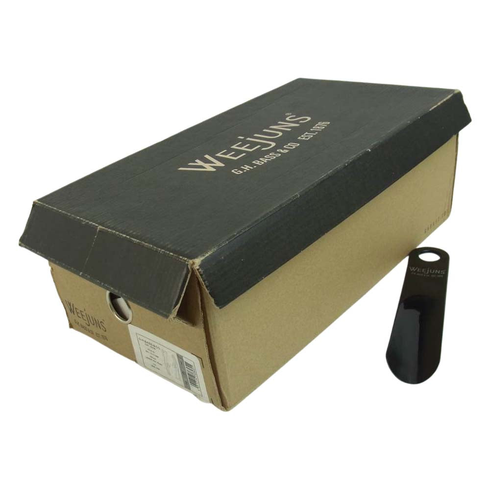 ジーエイチバス BA11010 WEEJUNS ウィージャンズ LARSON PENNY ペニー ラーソン ローファー UK7 ワインレッド系 UK7【極上美品】【中古】
