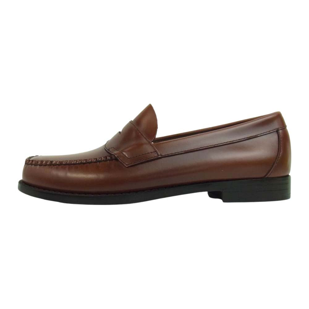 ジーエイチバス BA11035J WEEJUNS ウィージャンズ LOGAN ローガン レザー ローファー UK7 ブラウン系 41【極上美品】【中古】
