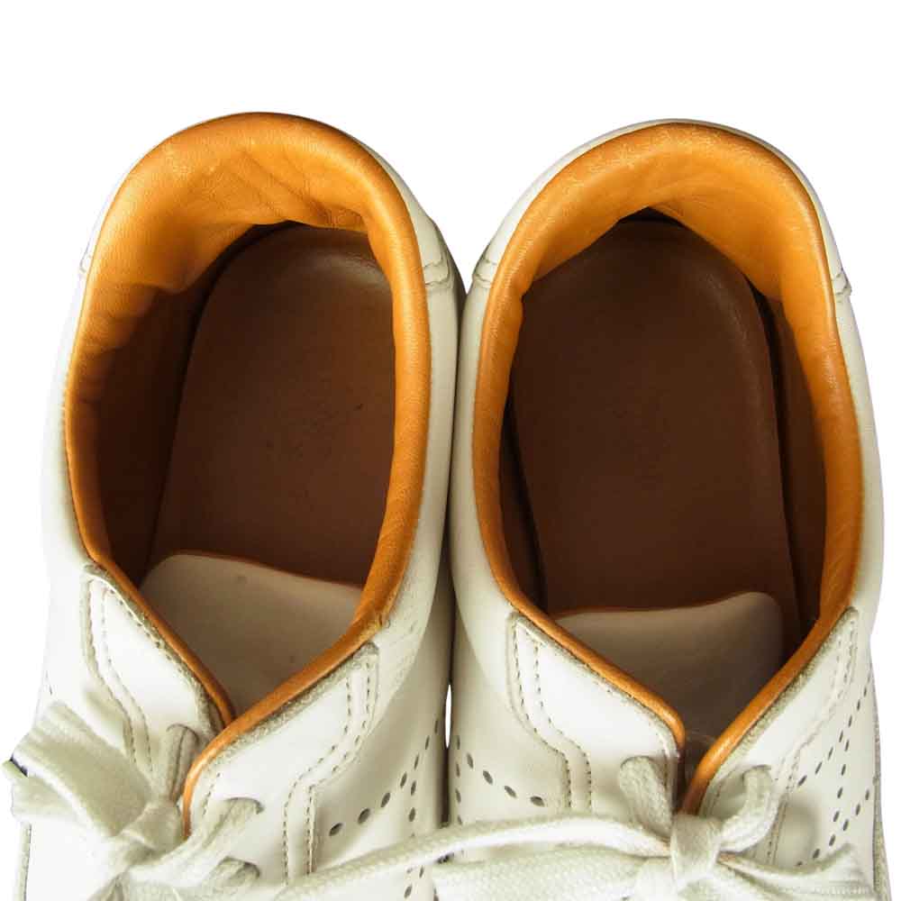 HERMES エルメス クイック スニーカー ホワイト系 38.5【中古】