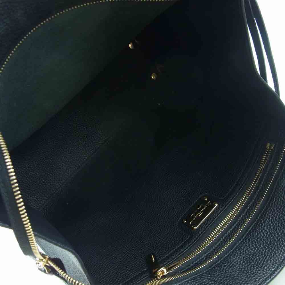 Salvatore Ferragamo サルヴァトーレフェラガモ GG-21F216 エイミー トート バッグ イタリア製 ブラック系【中古】