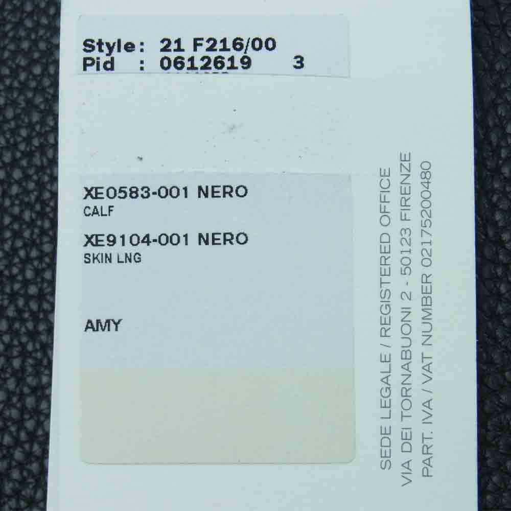 Salvatore Ferragamo サルヴァトーレフェラガモ GG-21F216 エイミー トート バッグ イタリア製 ブラック系【中古】