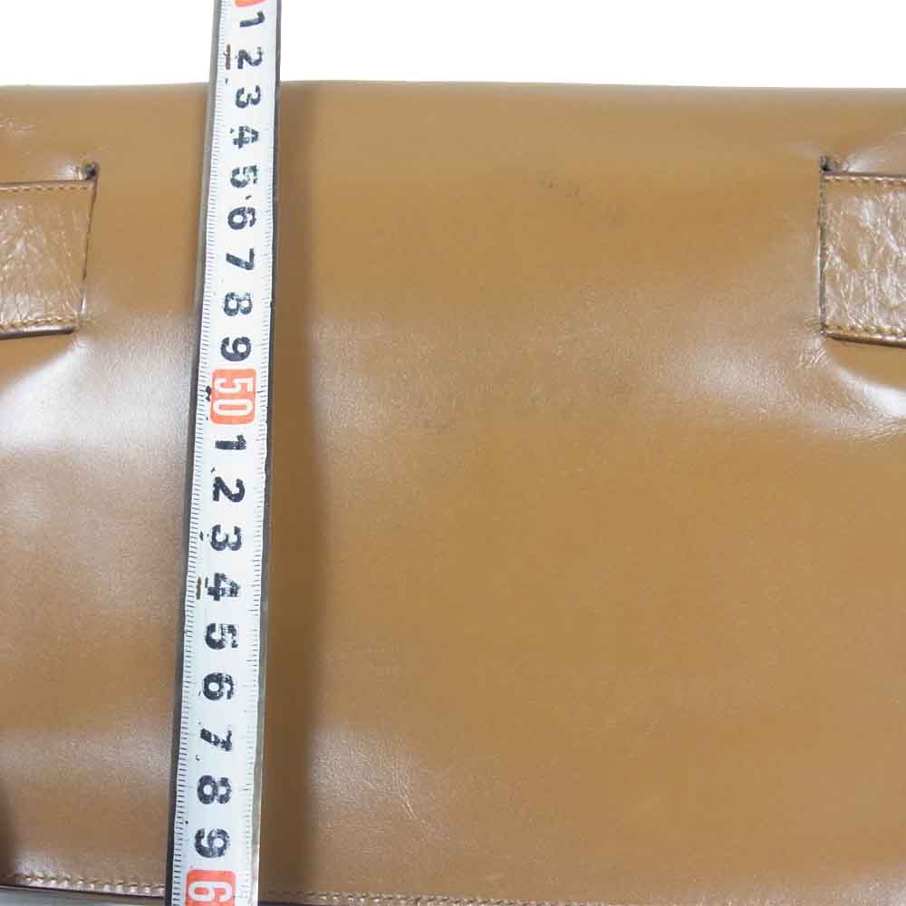 PRADA プラダ B9115M レザー ウエスト バッグ ライトブラウン系【中古】
