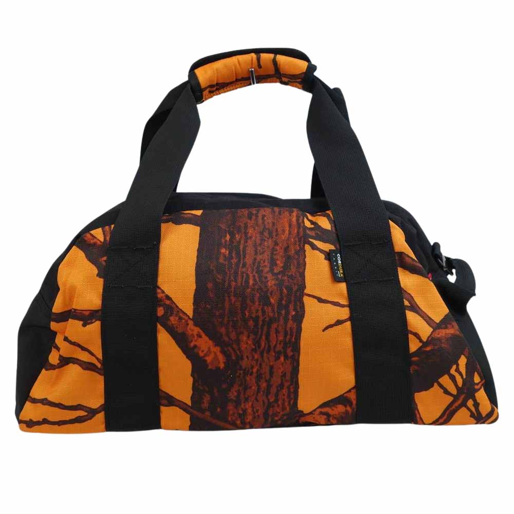 Supreme シュプリーム 12AW Small Duffle Tree Camo スモール ダッフル ツリーカモ オレンジ系【中古】