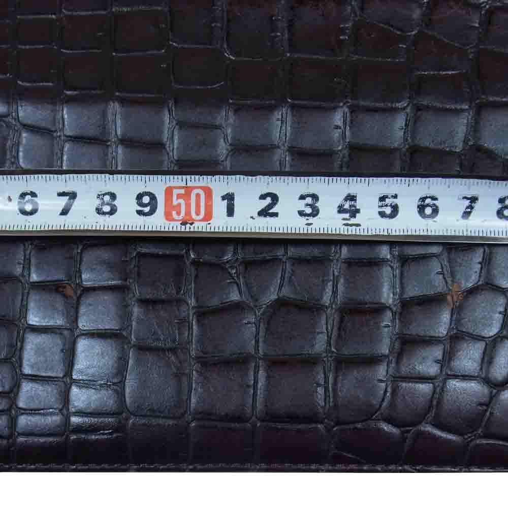 COMME des GARCONS コムデギャルソン × katsuyuki yoshida がま口 ショルダー バッグ ダークブラウン系【中古】