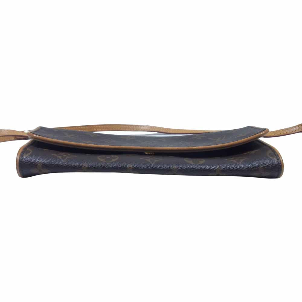 LOUIS VUITTON ルイ・ヴィトン M51852 モノグラム ポシェットツインGM ブラウン系【中古】
