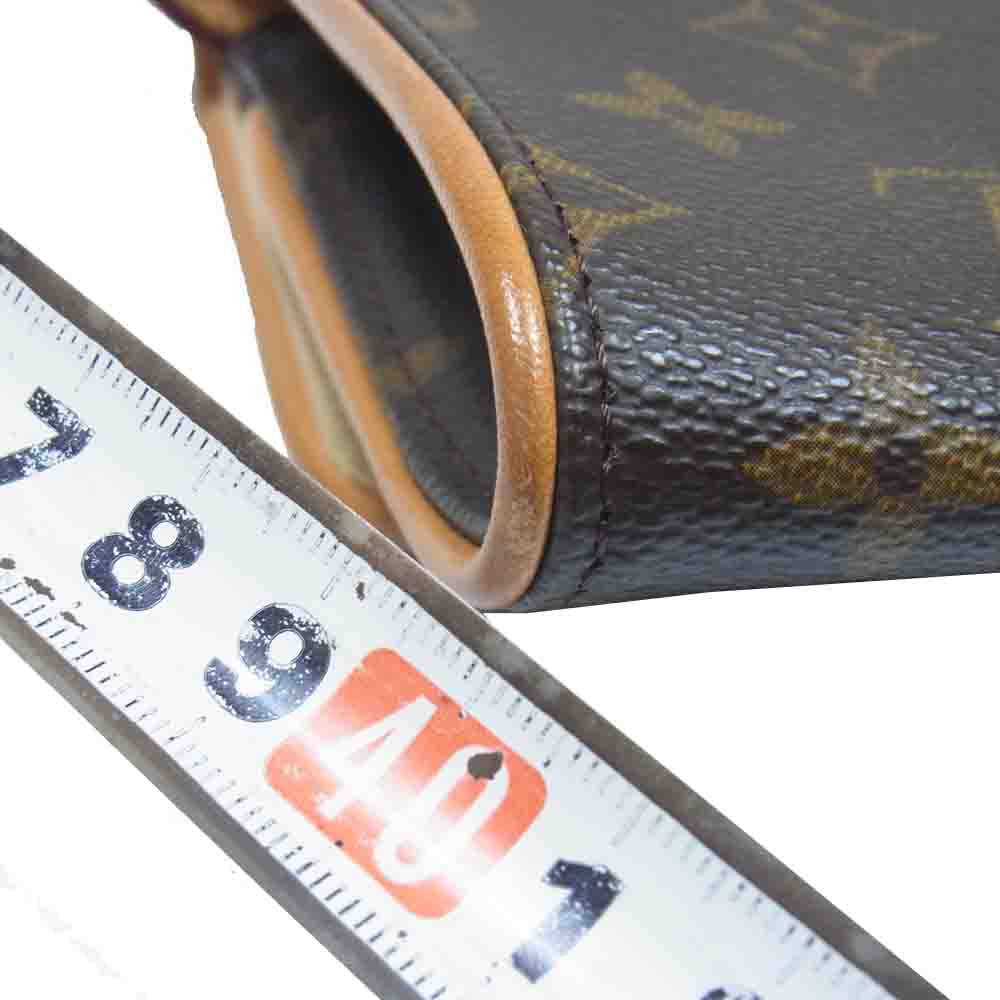 LOUIS VUITTON ルイ・ヴィトン M51852 モノグラム ポシェットツインGM ブラウン系【中古】