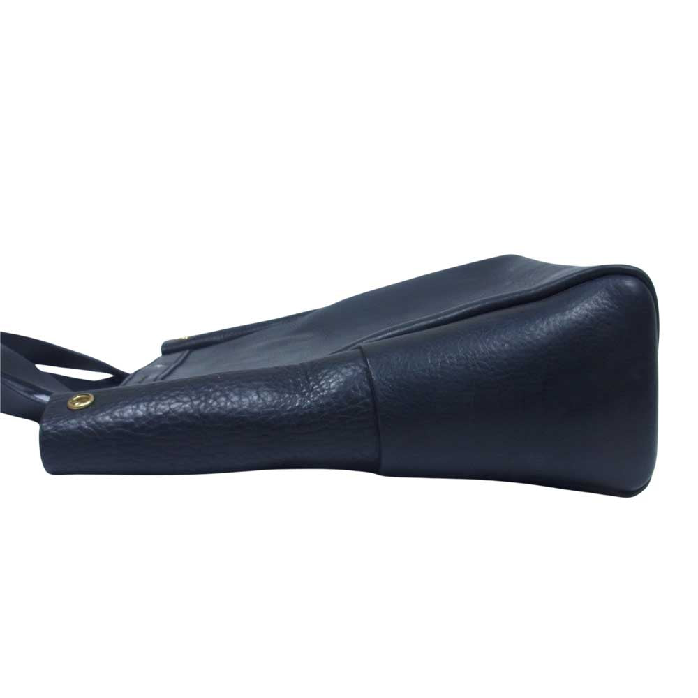 アナロジコ tot-20 ミッスーリ レザー トート バッグ ブラック系【中古】