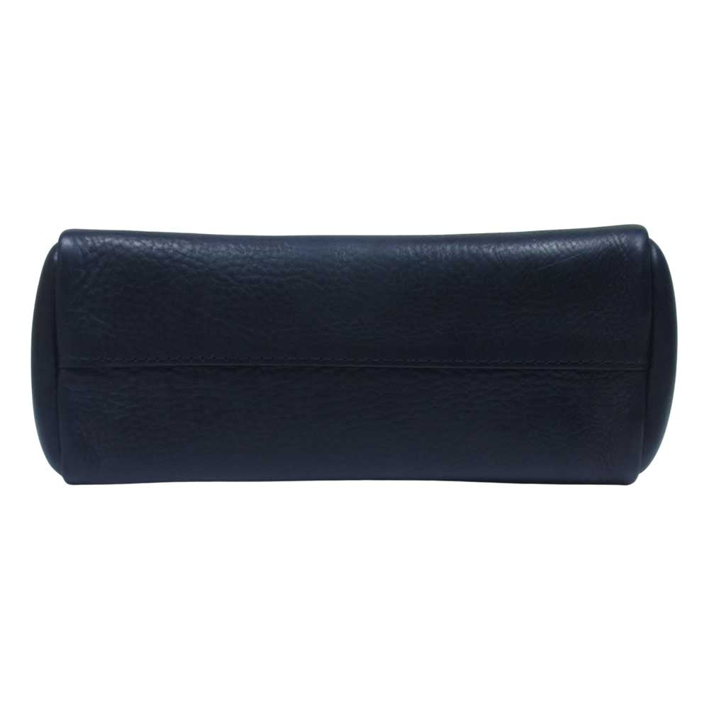 アナロジコ tot-20 ミッスーリ レザー トート バッグ ブラック系【中古】