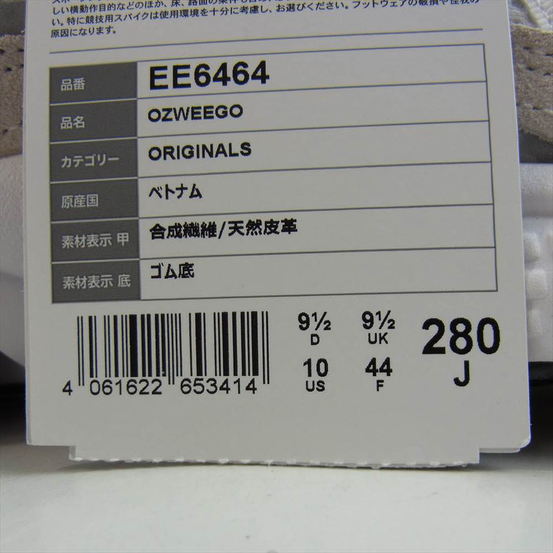 adidas アディダス EE6464 OZWEEGO オズウィーゴ スニーカー ホワイト系 28cm【美品】【中古】
