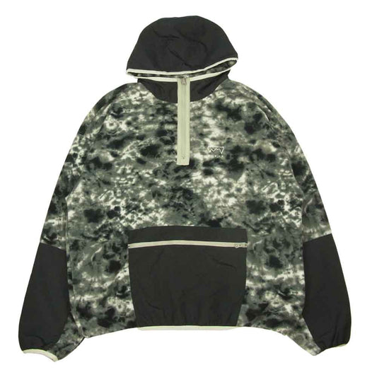 スクレップ 20SC-AW-11 総柄 フリース プルオーバー ジャケット ブラック系 XXL【中古】