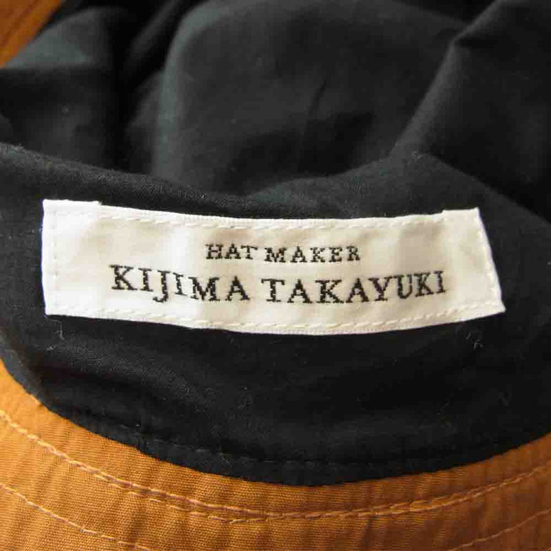 キジマタカユキ 201105 コットン ハット 3 ブラウン ブラウン系 3【中古】
