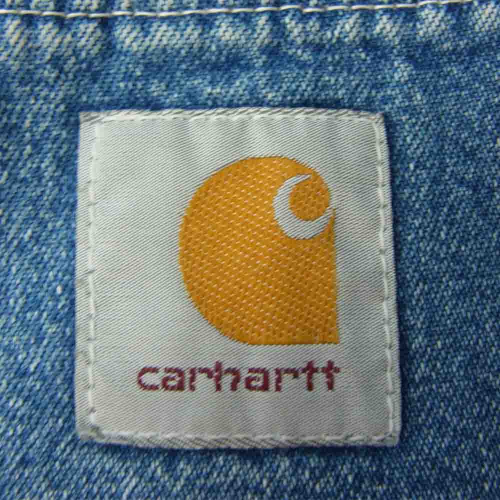 Carhartt カーハート デニム カバーオール ジャケット インディゴブルー系【中古】