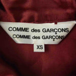 COMME des GARCONS コムデギャルソン コムコム 15AW RP-J006 スイング トップ サテン 切替 ナイロン ジャケット エンジ系 XS【中古】