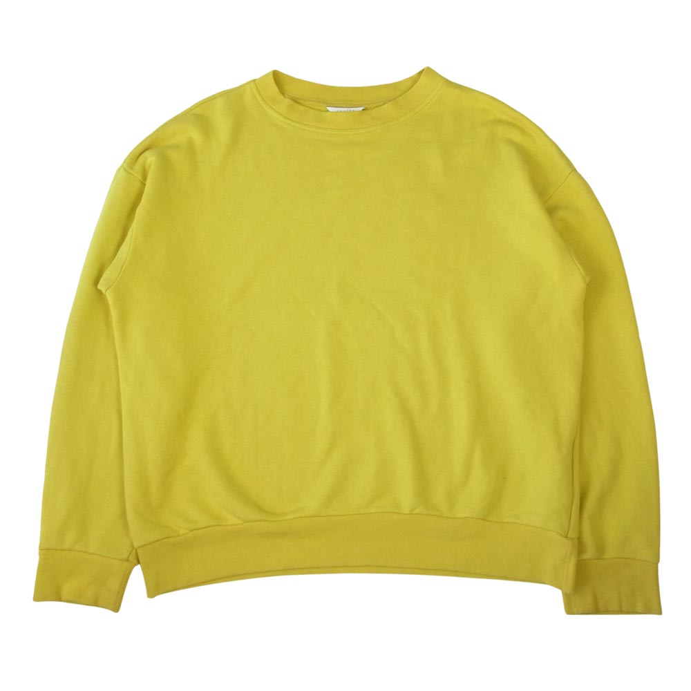 UNUSED アンユーズド 19SS US1529 CREW NECK SWEAT SHIRT クルーネック スウェット イエロー系 3【中古】