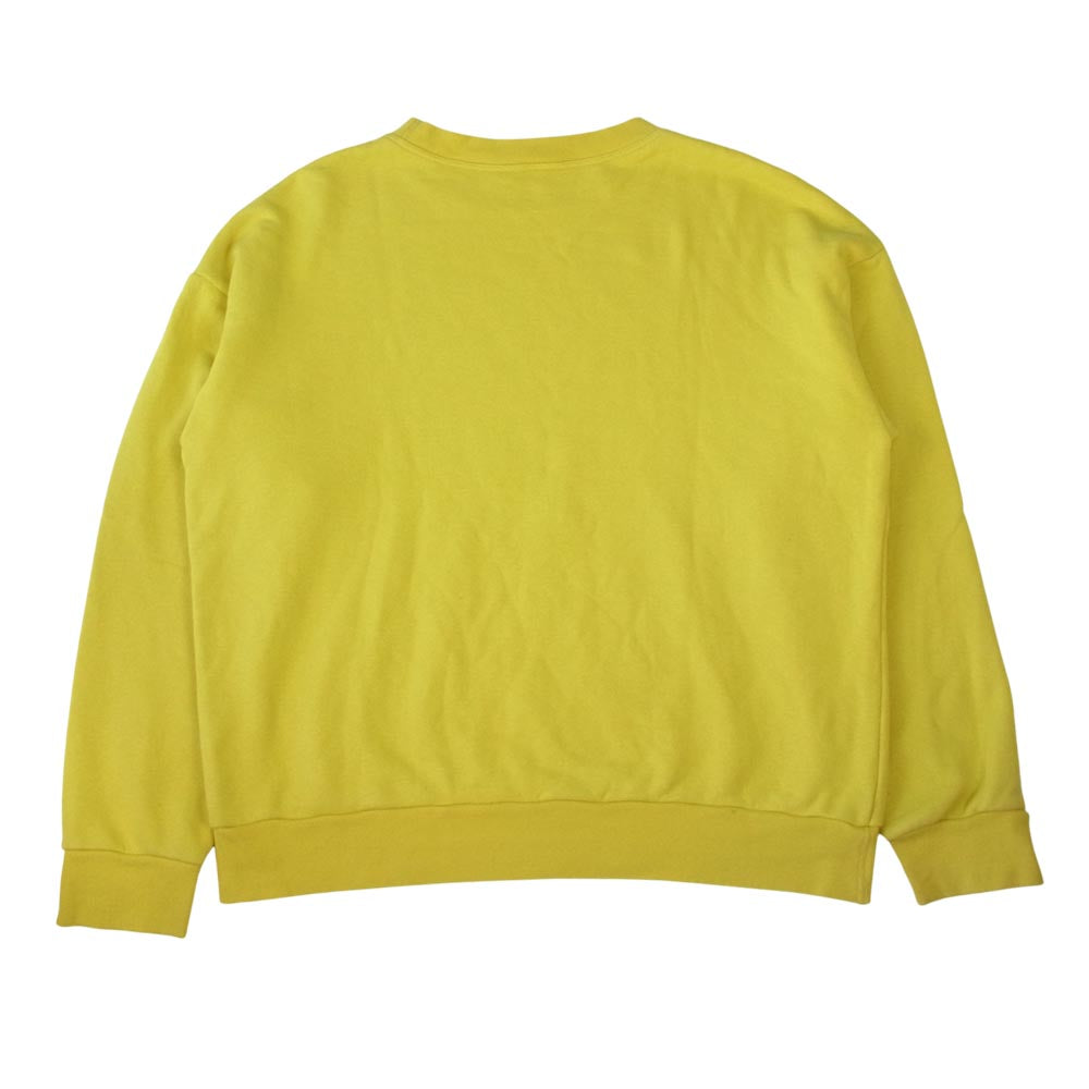UNUSED アンユーズド 19SS US1529 CREW NECK SWEAT SHIRT クルーネック スウェット イエロー系 3【中古】