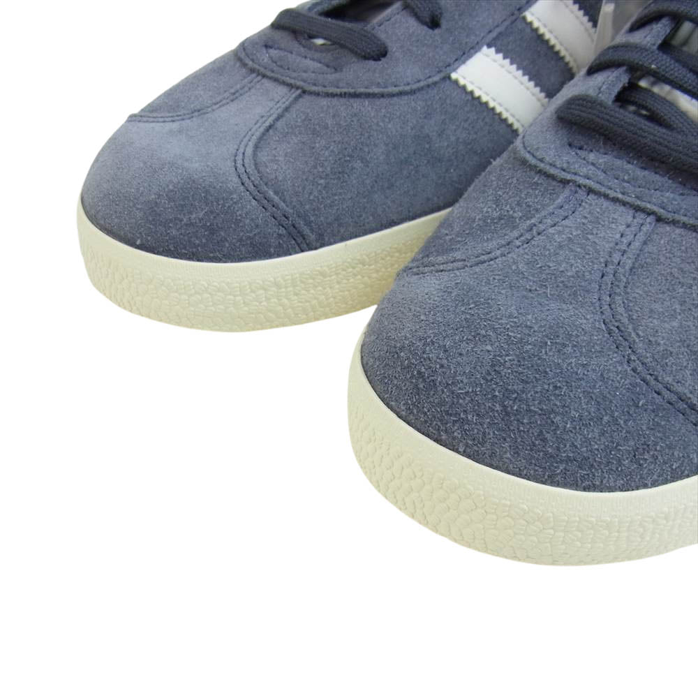 adidas アディダス S76688 復刻 GAZELLE ガッツレー スニーカー ネムシス×ビンテージホワイト×ゴールドメット 27.5cm【新古品】【未使用】【中古】