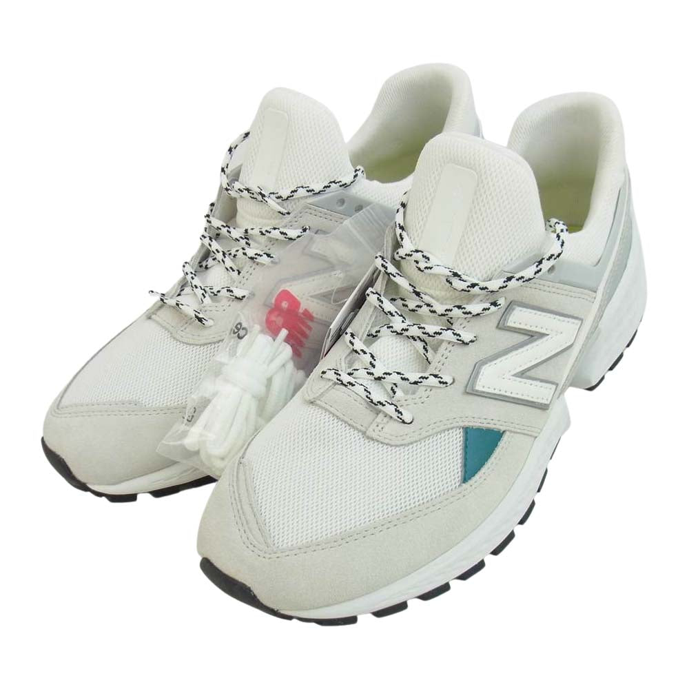 NEW BALANCE ニューバランス B&Y UNITED ARROWS 別注 MS574BYT スニーカー ホワイト系 US10【新古品】【未使用】【中古】
