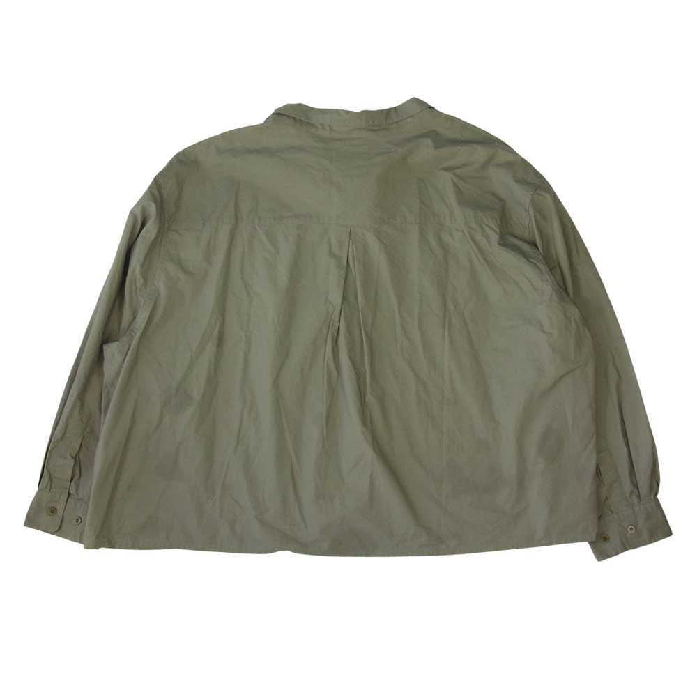 フーワット 044-986-7490 5XL OVERSIZE SHIRTS オーバーサイズ シャツ ブラウン系【中古】