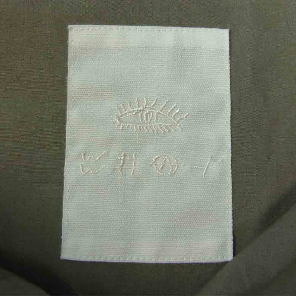 フーワット 044-986-7490 5XL OVERSIZE SHIRTS オーバーサイズ シャツ ブラウン系【中古】